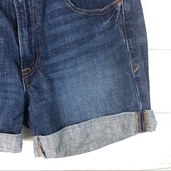 CALVIN KLEIN JEANS Cuffed Jean Shorts - Picture 4 of 6